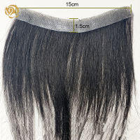 Hair Toupee วิกผมม้าสำหรับผู้ชาย,วิกผมชิ้นกาวแบบสามทิ้งได้วิกผมธรรมชาติสำหรับผู้หญิงผู้ชายผมเรียบวิกผมชิ้นวิกผมเป็นชิ้นเดียวที่มีกาวจับภาพผมตามธรรมชาติ