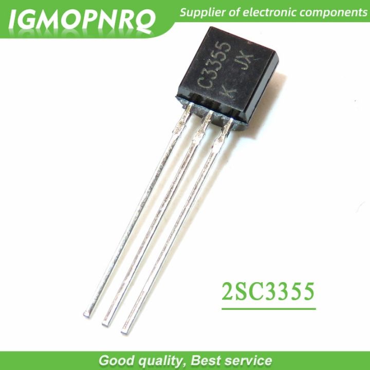 200PCS 2SC3355 C3355 TO 92 isc  NPN RF Transistor New Original Free Shipping