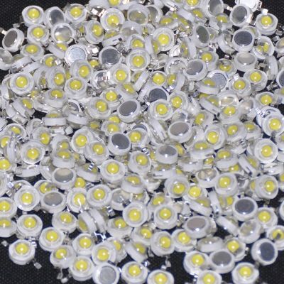 200pcs 1W LED Diode 1 Watt High Power Chips LED Diodo White Light-Emitting-Diodes Brightness 1-Watt White 100-110 lm LED BeadsElectrical Circuitry Par