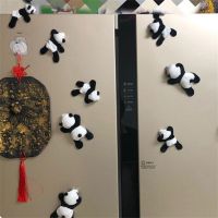 ✗◕ Magnet Refrigerator Sticker Soft Plush Panda Fridge Festival Gifts Tourism Souvenir Fridge Magnets Home Decor