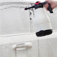 2500MAh Electric Car Wash Sprayer 1.8L Foam Sprayer อุปกรณ์พิเศษรดน้ำด้วยตนเองนิวเมติกทนต่อการกัดกร่อน Acid Alkali