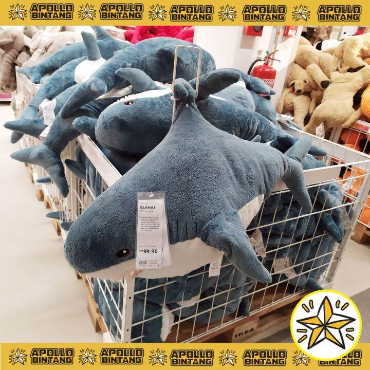 Ikea original Shark Soft toy !!! Original Product | 100cm | Lazada