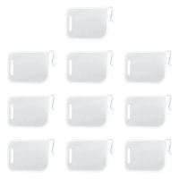 10pcs Bathroom Snap On Kitchen Tool Storage Box Classification Reusable Office Side Door Tidy Pantry Refrigerator Divider