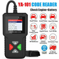 OBD YA-101 ใหม่ล่าสุด CR3001รุ่นอัพเกรด YA-101 OBD2 Auto วินิจฉัยรถเครื่องสแกนเนอร์รถยนต์ลบ/รีเซ็ตรหัสผิดเครื่องสแกนเนอร์สำหรับรถยนต์จาก1996ถึงปัจจุ