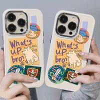 เคสโทรศัพท์มือถือ ซิลิโคนนิ่ม กันกระแทก ลายน่ารัก สําหรับ IPhone 14 13 12 11 Pro Max XS X XR 8 + 7 Plus