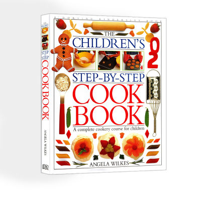 English original children S step by step cookbook hardcover childrens Enlightenment cognition Cooking Baking parent-child reading recipe produced by DK