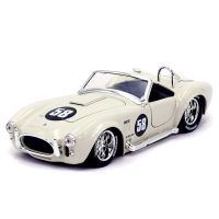 Jada 1:24 1965 Shelby 427 COBRA S/c สูงจำลองรถ Diecast หุ่นอัลลอยโลหะรถของเล่นสำหรับเก็บของขวัญสำหรับเด็ก