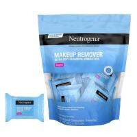 พร้อมส่ง/แท้100% Neutrogena makeup remover ผลิตภัณฑ์เช็ดเครื่องสำอาง 1 ห่อมี 20 ชิ้น