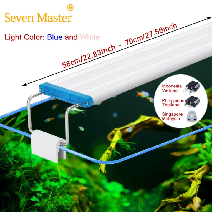 Seven Master Super Slim LEDs Aquarium Light Aquatic Plant Light 5870CM