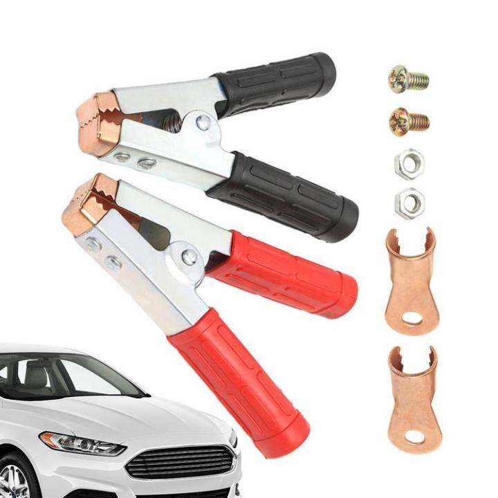Battery Clamps Heavy Duty Car Battery Pure Copper Terminal Clamp Clips
