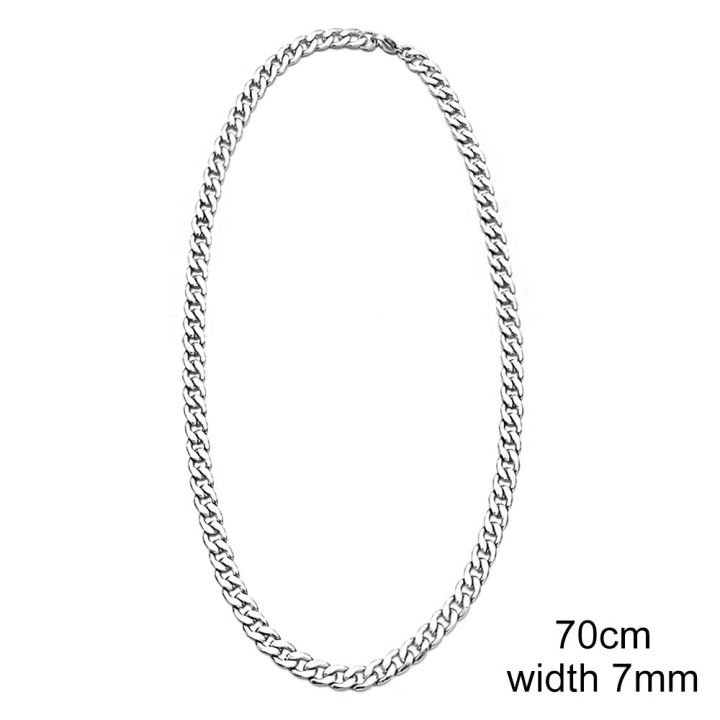 okdeals-5-7-9-mm-โช้คเกอร์เท่ห์พังก์โกธิคผู้ชายปกโลหะหนัก-kalung-baja-tahan-karat-โซ่คิวบา