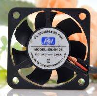 ใหม่ JSL 4010 JDL4010S AC24V 0.06A 4ซม. 2สาย CPU Mute พัดลมระบายความร้อน