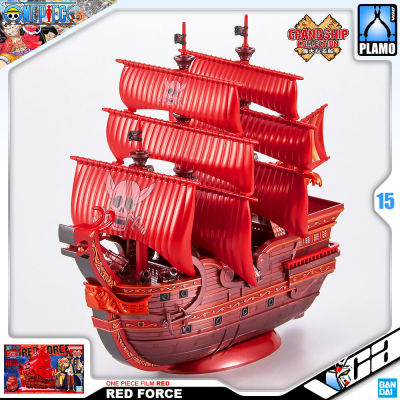 ⭐️ BANDAI ONE PIECE GRAND SHIP COLLECTION RED FORCE FILM RED COMMEMORATIVE COLOR VER ประกอบ โมเดล วันพีซ ของเล่น VCA GUNDAM