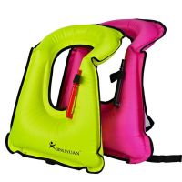 Men Women Snorkel Vest,Adults Portable Life Jacket Inflatable Swim Vest Buoyancy Aid Swim Jackets