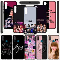 อ่อนนุ่ม เคสโทรศัพท์ N181 CCY65 BLACK KPOP PINK jennie LISA ซิลิโคน หรับ Samsung Galaxy A11 A12 A31 A71 A51 A21S A50 A10 A20 A30 A20S A30S A52 A50S A10S A70 A04S A02S M02 A02 A32 4G 5G A03S A52S A04 ปก Phone Casing