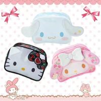 Sanrio Hello Kitty Cinnamoroll My Melody Makeup Bag Travel Portable Waterproof Pvc Toiletry Wash Bag Cute Household Products