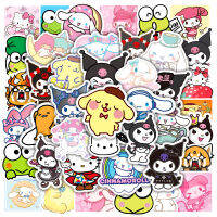 ACE ONE 50ชิ้น/เซ็ตการ์ตูน Sanrio Kuromi สติ๊กเกอร์ DIY กันน้ำแฟชั่นกระเป๋าผสมแล็ปท็อปสเก็ตบอร์ดรูปลอกดูเดิล