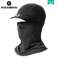 ROCKBROS Summer Cycling Sunscreen Cap Bandana Men Bike Ice Silk Anti-UV Hat Bicycle Outdoor Sport Motorcycle Fishing Face Mask