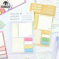 Mr.paper Simple Combination Memo Pad Student Note Index Multifunctional Note Pad อุปกรณ์สำนักงานเครื่องเขียน210ชิ้นสไตล์