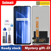 Salmatt จอ LCD ขนาด6.6นิ้วของแท้สำหรับ Realme X3ซูเปอร์ซูม/ X3 Realme/X50 5G หน้าจอสัมผัส LCD ชุดประกอบดิจิไทเซอร์สำหรับ Realme X3 SuperZoom RMX2086หน้าจอ LCD สำหรับ Realme X3 RMX2142 5G ที่ RMX2081 RMX2085 RMX2083 LCD RMX2144