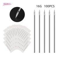 【YF】♘  ATOMUS 100PCS 16G Piercing Needles Sterilized 1.2mm Needle Supply