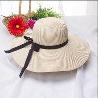 Beach Hat Vintage Wide Brim Straw Summer Sun Hats Foldable Floppy Straw Sun Hat - Sun Hats - Aliexpress