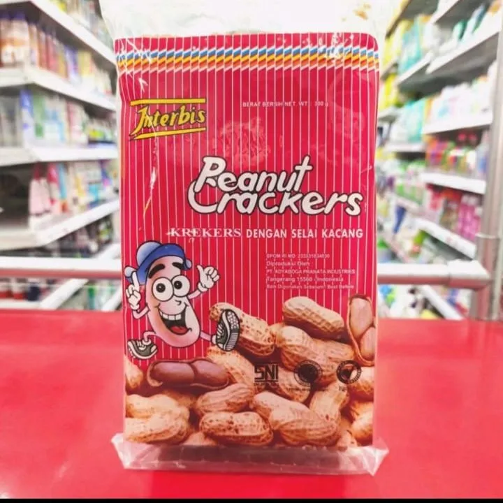 Interbis Biskuit Kacang Peanut Selai Kacang 300 Gr Cream Kacang 130 Gr Lazada Indonesia 0379