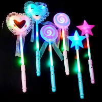 12Pcs LED Light Up Wand กระพริบ Sticks สำหรับเด็กวันเกิด Party Favors งานแต่งงานคอนเสิร์ตรวมแบตเตอรี่ Halloween