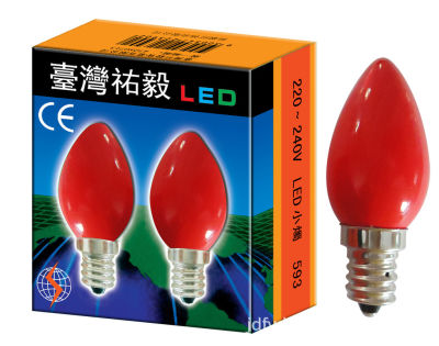 On Sale ความเป็นเพื่อนหลอดไฟพลาสติกรูปพระพุทธเจ้าสีแดงขนาดเล็ก,หลอดไฟอิเล็กทรอนิกส์หรูหรา C7LEDโคมไฟทางศาสนาแบบธิเบต