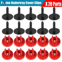 New prodects coming 20pcs Engine Undertray Cover Clips Screws Bottom Cover Shield Guard for Ford Focus MK2 MK3 Mondeo MK3 MK4 C Max S Max Galaxy