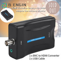 【มีของพร้อมส่ง】COD BNC To Converter Display HD 1080P/720P Video Adapter Surveillance Monitor