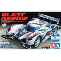 โมเดลรถมินิ4WD Tamiya Mini4WD 1/32 TA95217 Blast Arrow Clear Blue SP MA