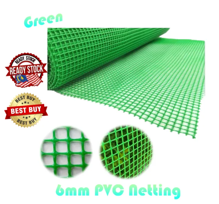 PVC Plastic Net / Jaring Plastik Kebun,Sangkar - (Ft / Kaki) Good ...