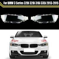 เคสไฟหน้าสำรองรถหมวกแก็ปเชลล์ที่โป๊ะเลนส์กระจกปกสำหรับ BMW 3ชุด320I 328I 316I 335I 2013 2014 2015