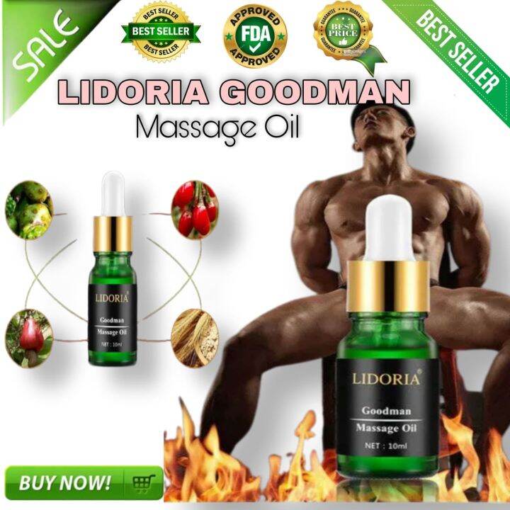 BEST SELLER FOR MEN LIDORIA GOODMAN Massage Oil Lidoria Oil Massage oil