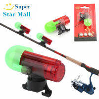 Supermall Night Fishing Rod Alarm Sensitive Sensor Light Led สัญญาณเสียงปลุกกัดไฟเตือน Fishing Tackle