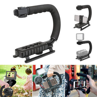 New Handheld Video Stabilizer Camera Action Stabilizing Grip Handle forCanon Nikon Sony Camera Gopro Hero Phone DSLR DV