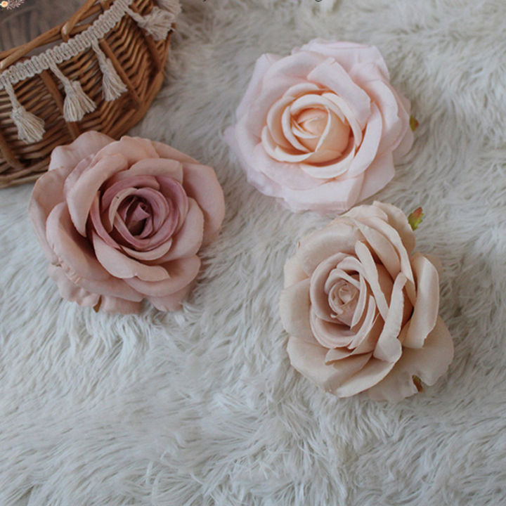 20pcs-silk-artificial-rose-flower-heads-faux-retro-color-rosa-fleur-for-greenery-wall-diy-hat-gif-box-decoration