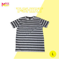 Mee Mens Casual Stripe Half Tshirt