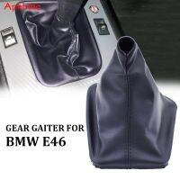 APKTNKA เกียร์ธรรมดา Shift Knob Gaiter Gear Shifter Head Handle Collars Gaitor Boot Cover Case สำหรับ BMW E30 E32 E34 E36 Z3