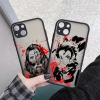 [Disen electronic] Demon Slayer Kimetsu ไม่มี Yaiba เคสโทรศัพท์อะนิเมะสำหรับ iphone IPhone14 13 12 11 Pro Max 8 7 SE XR XS Plus Matte Cover Fundas Coques