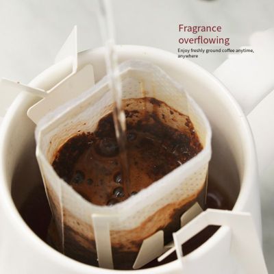 【YF】 50/100 sacos de filtro descartáveis do copo café gotejamento dos pces viagem escritório brew chá ferramenta cafés filtros papel para o expresso