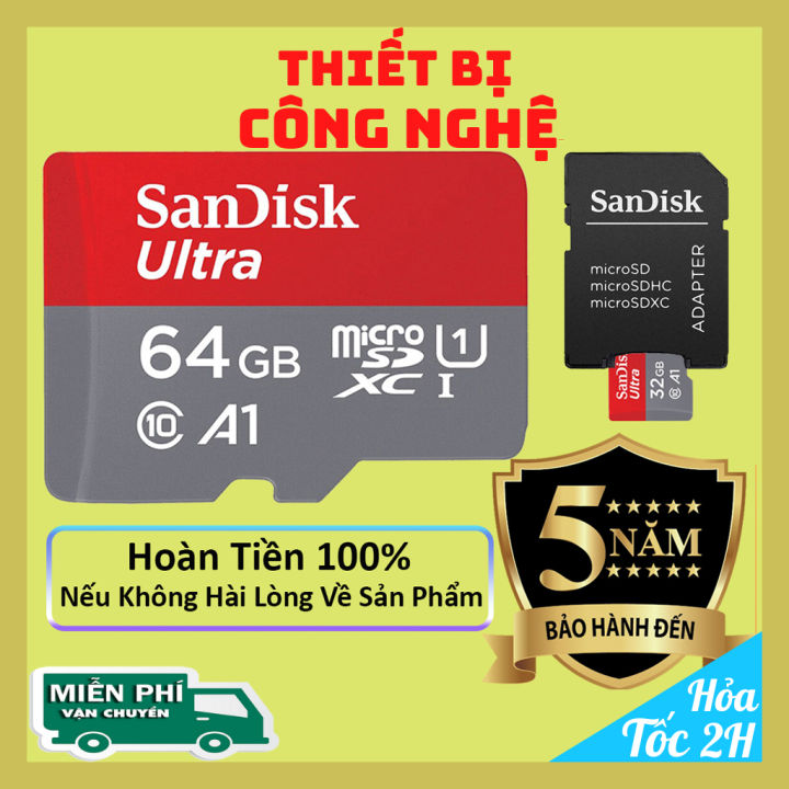 Thẻ nhớ Sandisk được biết đến là một trong những thương hiệu hàng đầu về thẻ nhớ trên thị trường hiện nay. Với công nghệ tiên tiến, các sản phẩm của Sandisk đem lại cho người dùng sự tin tưởng và chất lượng tốt nhất có thể. Hãy nhấn vào hình ảnh để khám phá thêm về các sản phẩm thẻ nhớ Sandisk đáng chú ý.