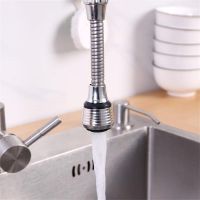 Caldwelllj Rotate Kitchen Faucet Extension Tube Water Saving Sink Tap Extender Flexible Filter Diffuser Bathroom Products