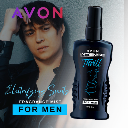 AVON Intense Thrill Fragrance Mist for MEN 100 mL Lazada PH