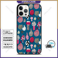 Marimekko 366 กรณีโทรศัพท์มือถือ iPhone 14 Pro Max / iPhone 13 Pro Max / iPhone 12 Pro Max / Samsung Galaxy Note10 Plus / S22 Ultra ฝาครอบป้องกันการตก