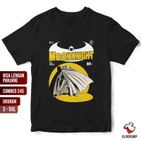 เสื้อผ้าผชเสื้อยืด พิมพ์ลายภาพยนตร์ซูเปอร์ฮีโร่ MOON KNIGHT VINTAGE - MARVEL - PREMIUM combed 24s ไซส์จัมโบ้ 3XL XXXL 4X  OZS5