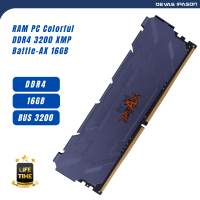 COLORFUL RAM สำหรับ PC Battle-AX DDR4 BUS 3200 - XMP ขนาด 1x16GB รับประกัน โดย Devas IPASON