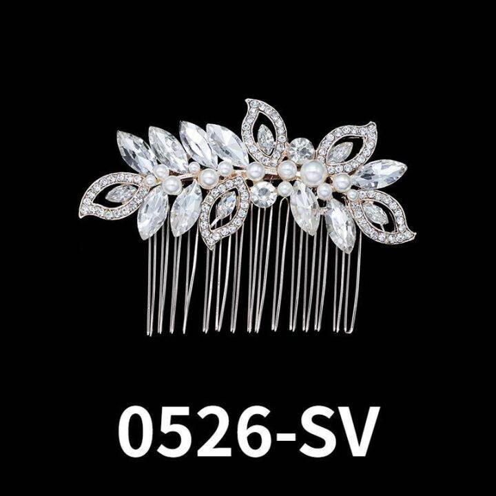 new-fashion-crystal-hair-accessories-hair-comb-head-jewelry-pearl-rhinestone-insert-comb-exquisite-jewelry