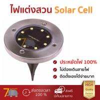 ลดพิเศษ Solar Cell ไฟสนาม ไฟตกแต่งสวน ไฟจัดสวน 216100805 RIN พลาสติก MODERN ดำ  RIN  216100805 สว่างมาก ประหยัดพลังงาน เป็นมิตรกับสิ่งแวดล้อม อายุการใช้งานยาวนาน จัดส่งฟรี Kerry ทั่วประเทศ